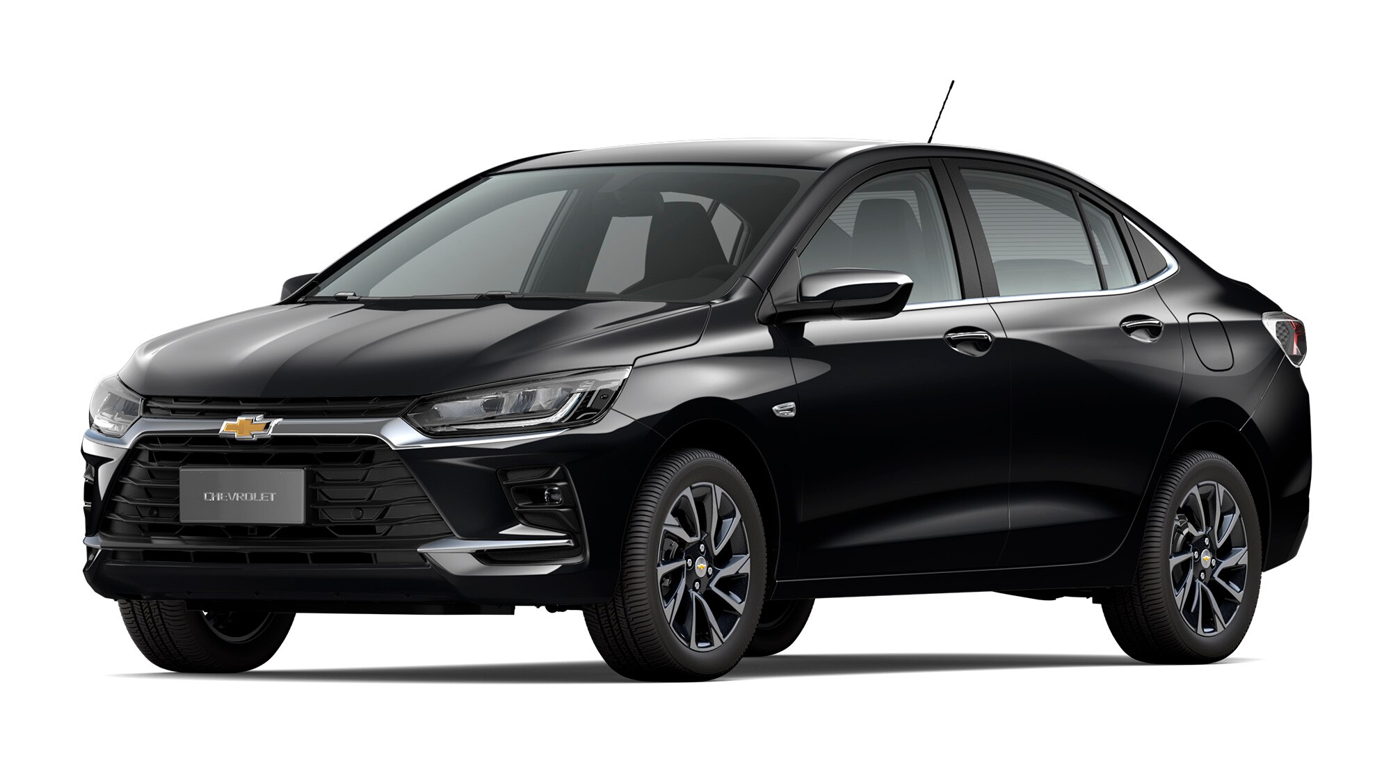 Conheça o Onix Plus 2027 no modelo PREMIER Turbo AT na cor Preto Ouro Negro