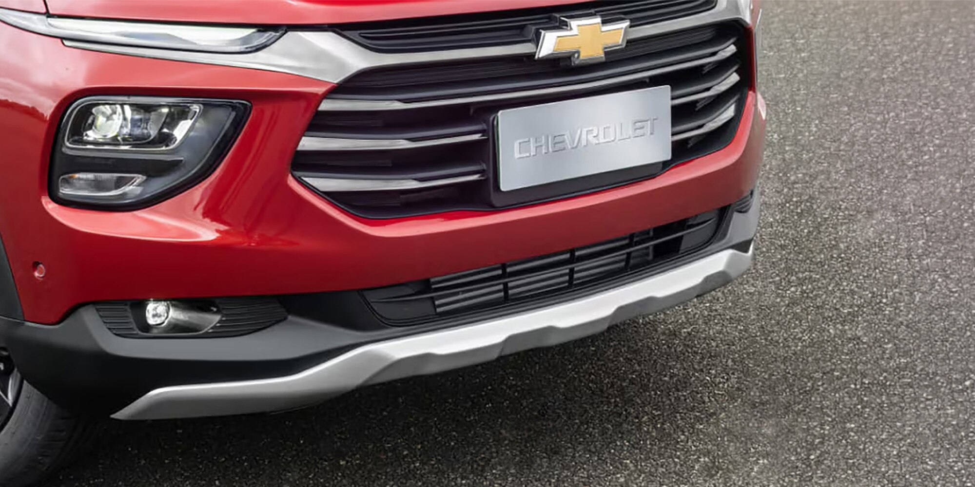 Personalize sua Montana 2027 com extensor de para-choque dianteiro Chevrolet